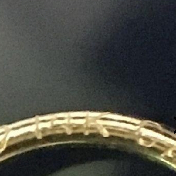 14K Yellow Gold Brilliant Cubic Zirconia Dangle Round Danity Earrings 0.3g - Picture 6 of 6